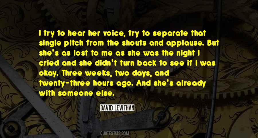 Lost Someone Sayings #120422