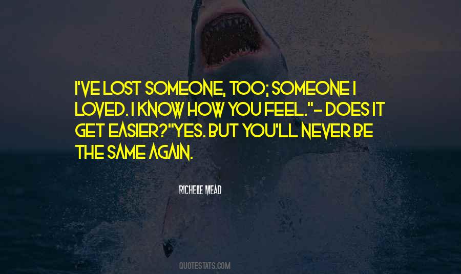 Lost Someone Sayings #1492404
