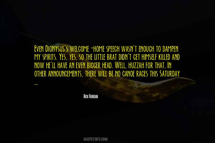 Quotes About Welcome Speech #1117906 Quotes About Welcome Speech #1117906