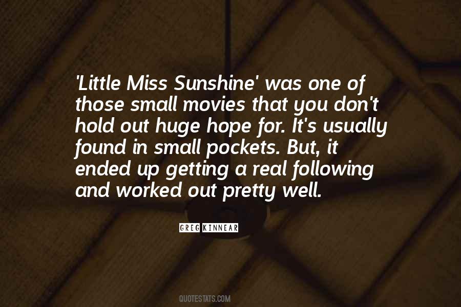 Little Miss Sunshine Sayings #798131