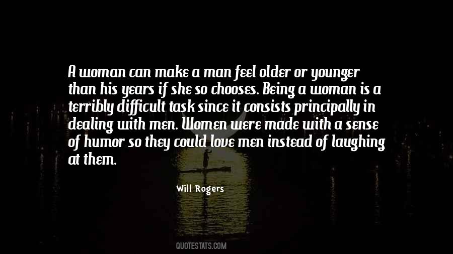 Quotes About Older Man Younger Woman #282281