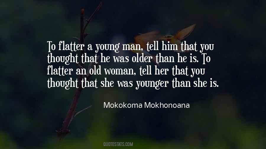 Quotes About Older Man Younger Woman #327057