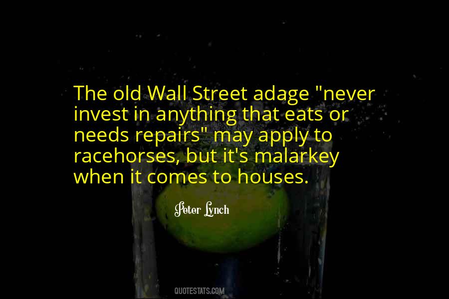 Old Wall Street Sayings #634826