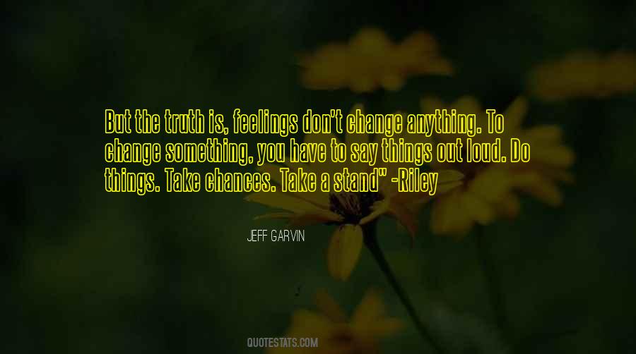 Take A Stand Sayings #741022