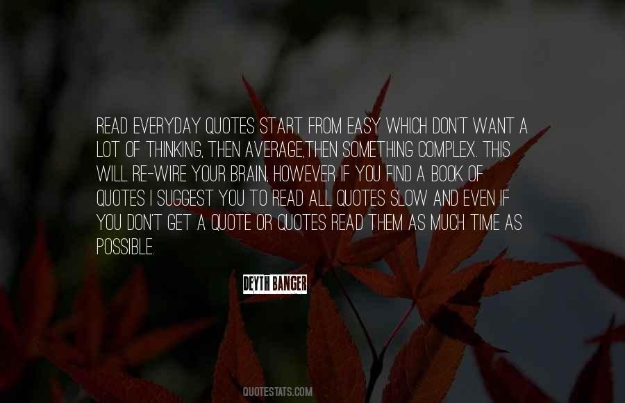 Slow Start Sayings #24587