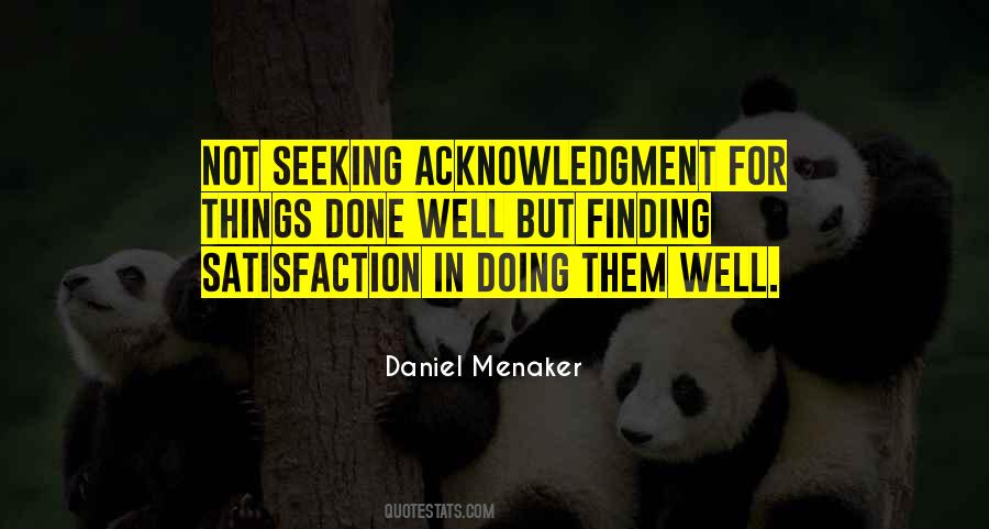 Quotes About Doing Things Well #1116178