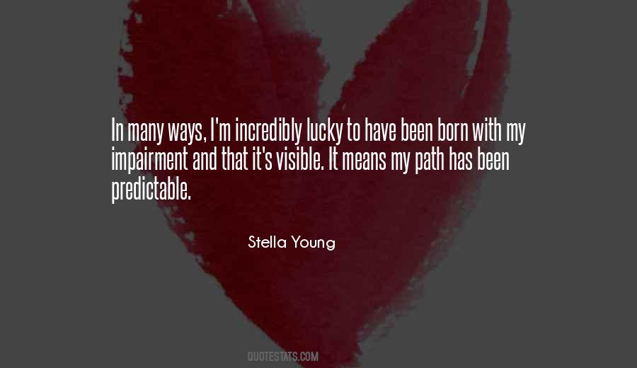 Stella Young Sayings #17081