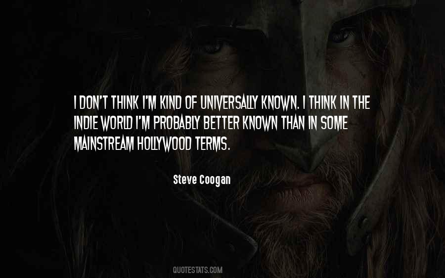 Steve Coogan Sayings #1271405