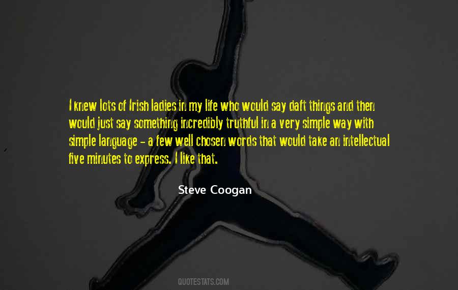 Steve Coogan Sayings #222762