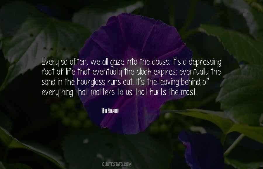 Quotes About Hourglass #1189502