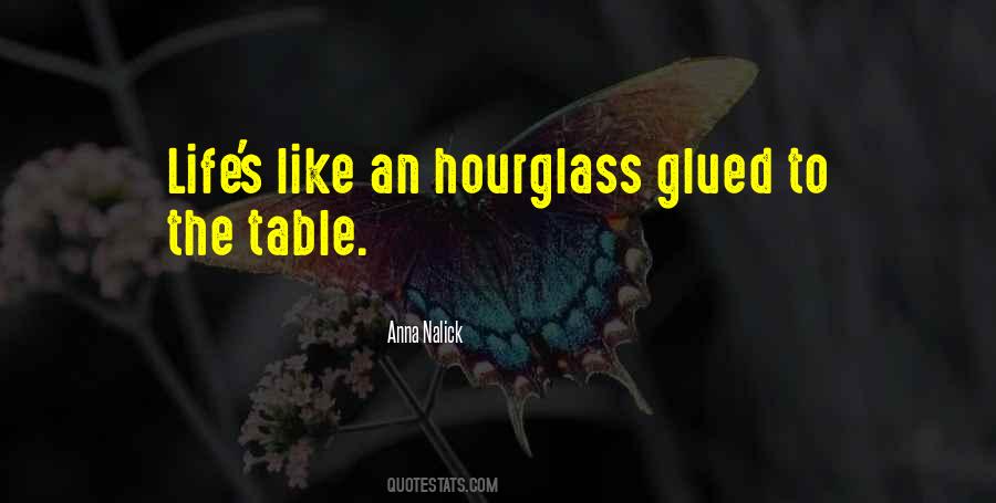 Quotes About Hourglass #1777719