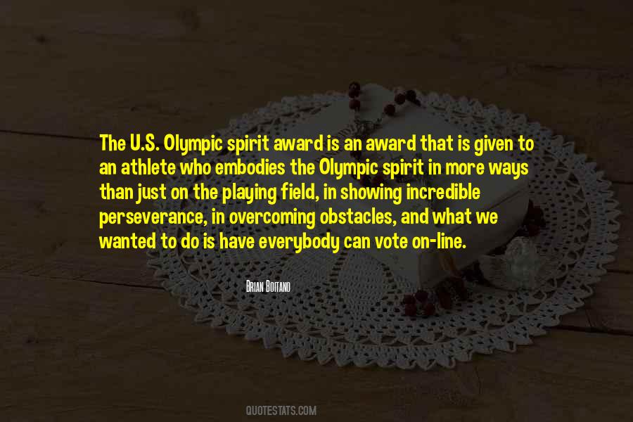 Quotes About The Olympic Spirit #538794