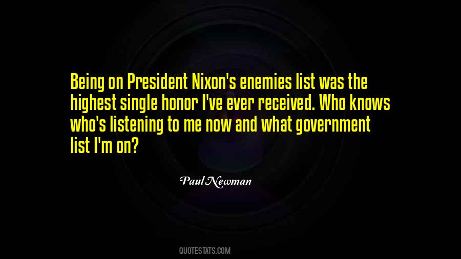 Quotes About President Nixon #1022829
