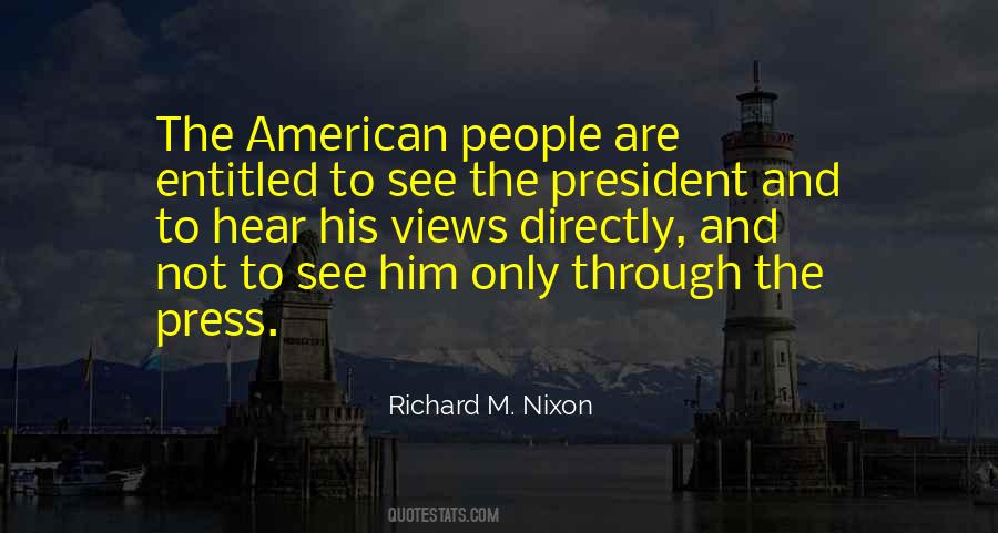 Quotes About President Nixon #1032169