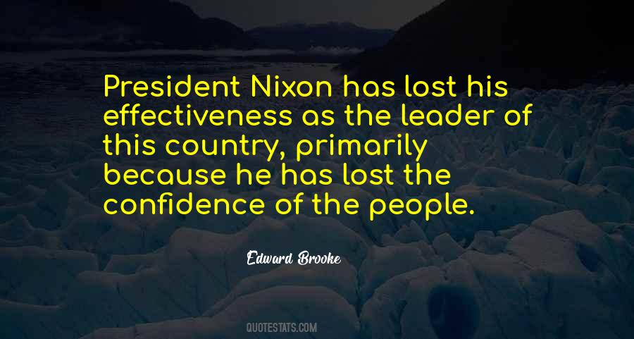 Quotes About President Nixon #1349765