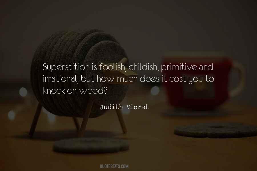 Old Superstition Sayings #115851