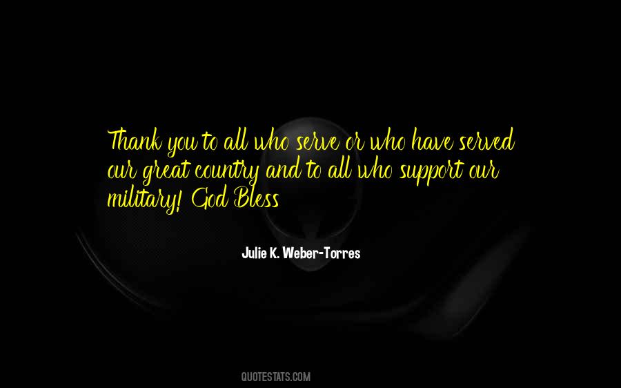 Military Support Sayings #370240
