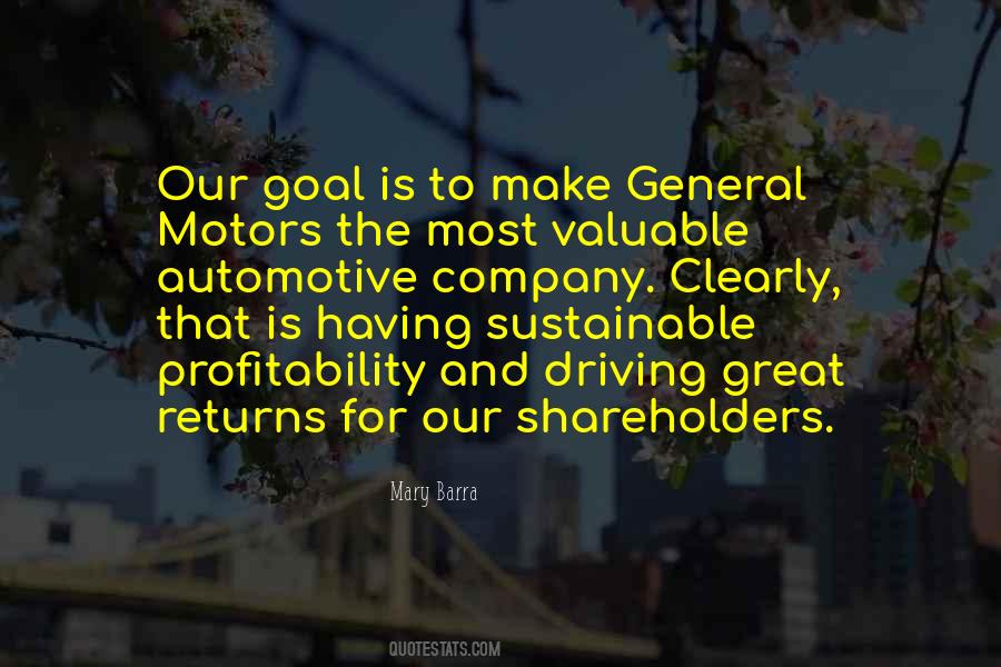 Quotes About General Motors #796778