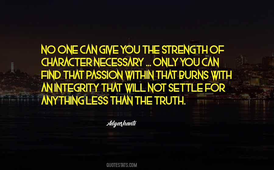 Quotes About Character Integrity #1169381