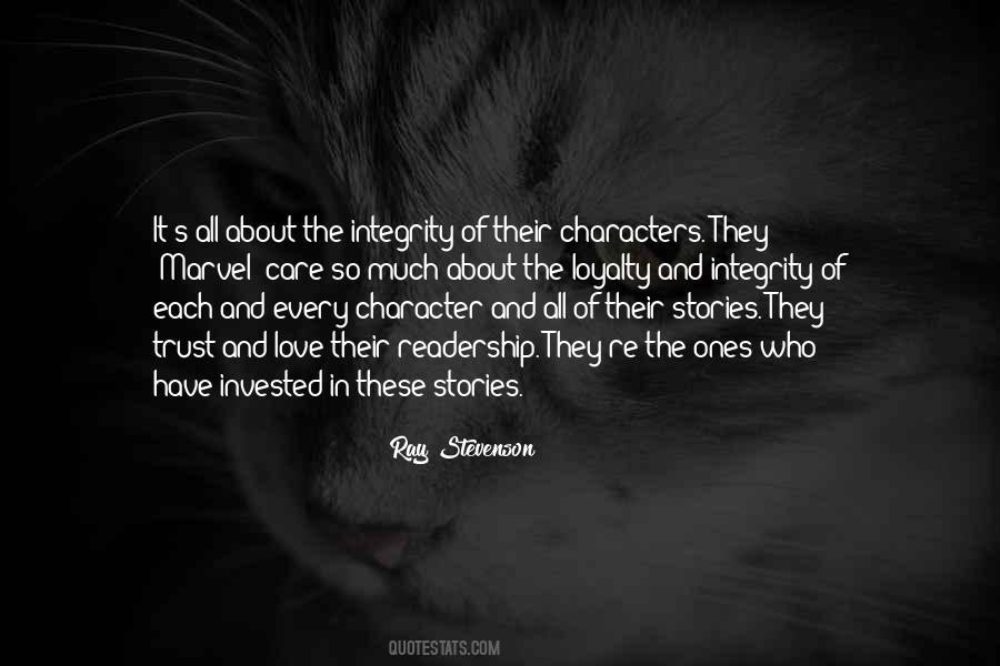 Quotes About Character Integrity #404776