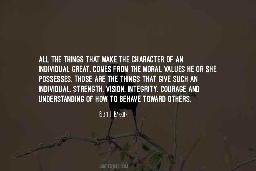 Quotes About Character Integrity #495380