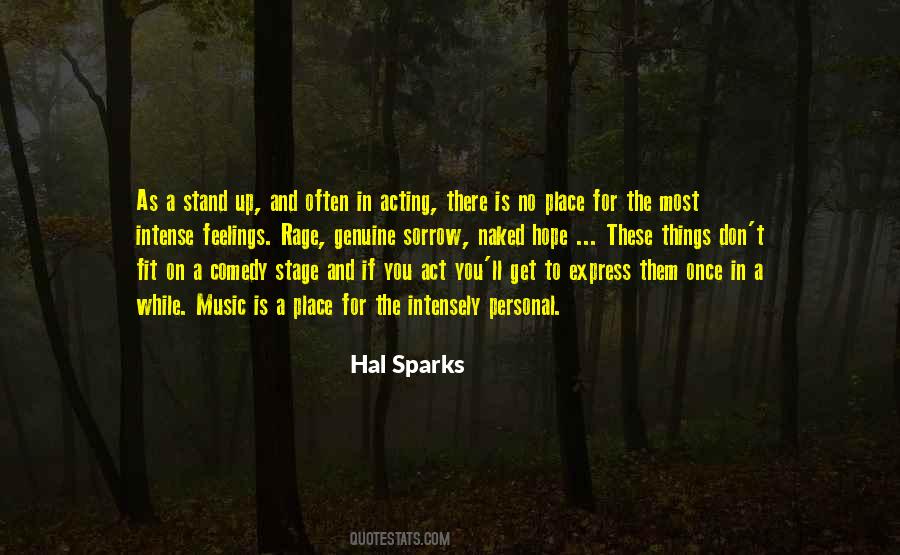 Quotes About Acting On Stage #824450