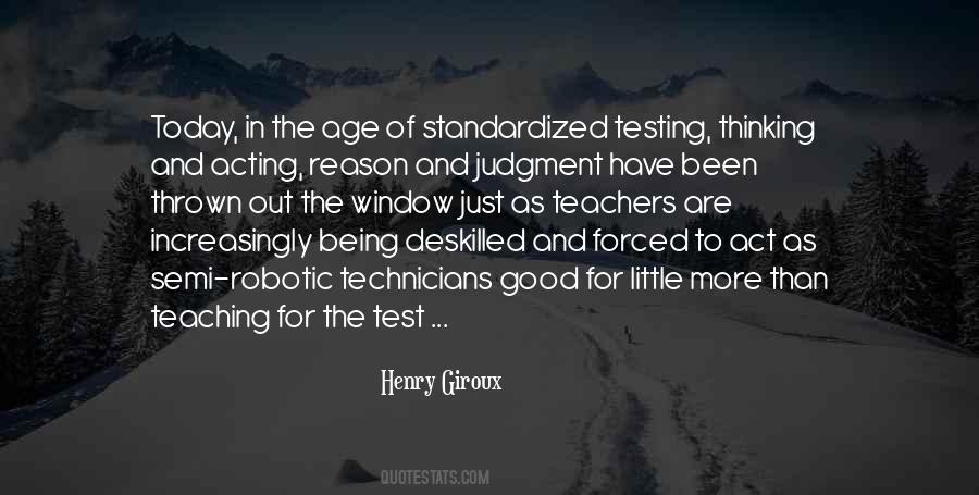 Standardized Test Sayings #1821772