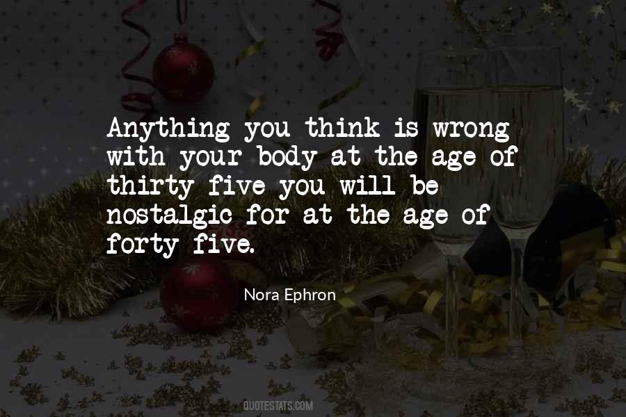 Age Thirty Sayings #254062