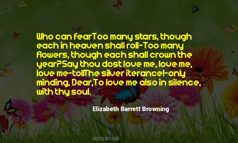 Quotes About Love Elizabeth Barrett Browning #1241891