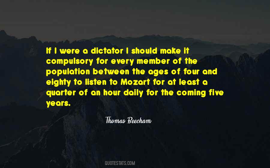 Thomas Beecham Sayings #1814287