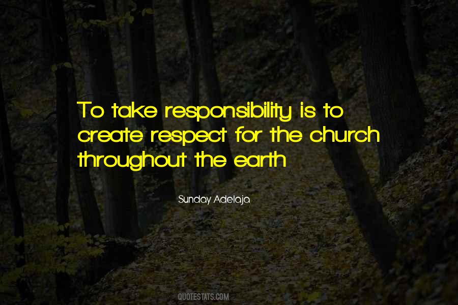 Quotes About Respect For The Earth #1633750