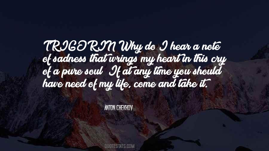 Time Of Sadness Sayings #221627
