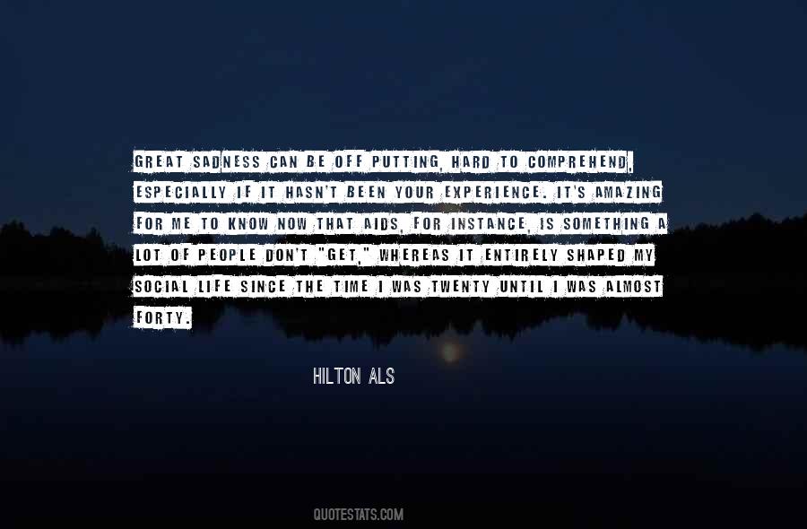 Time Of Sadness Sayings #316885
