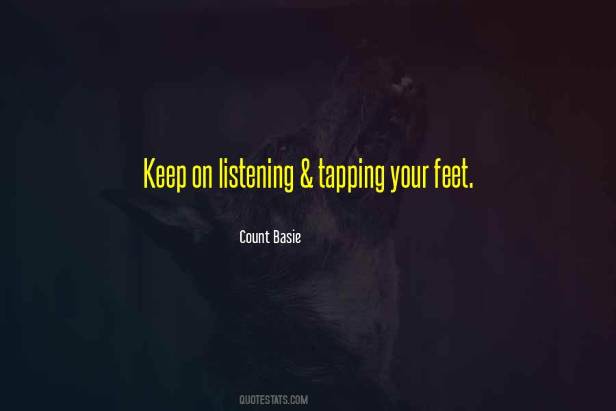 Quotes About Tapping #81775