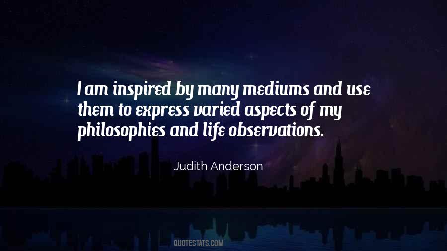 Quotes About Mediums #1485501