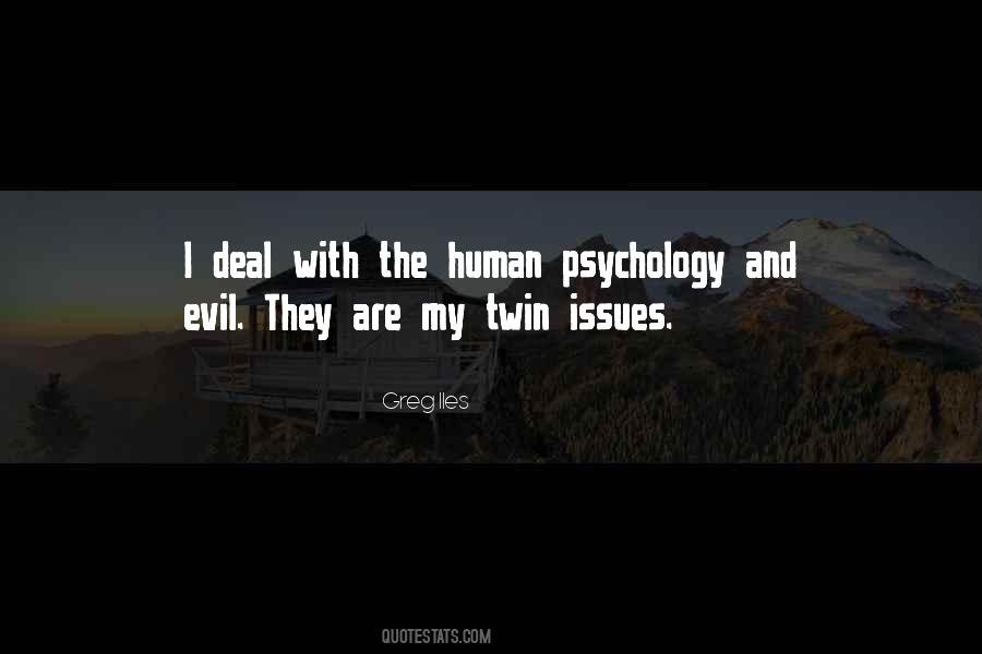 Evil Twin Sayings #499356