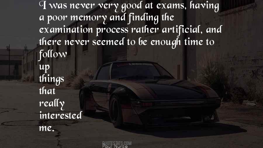 Quotes About Exams #1462540