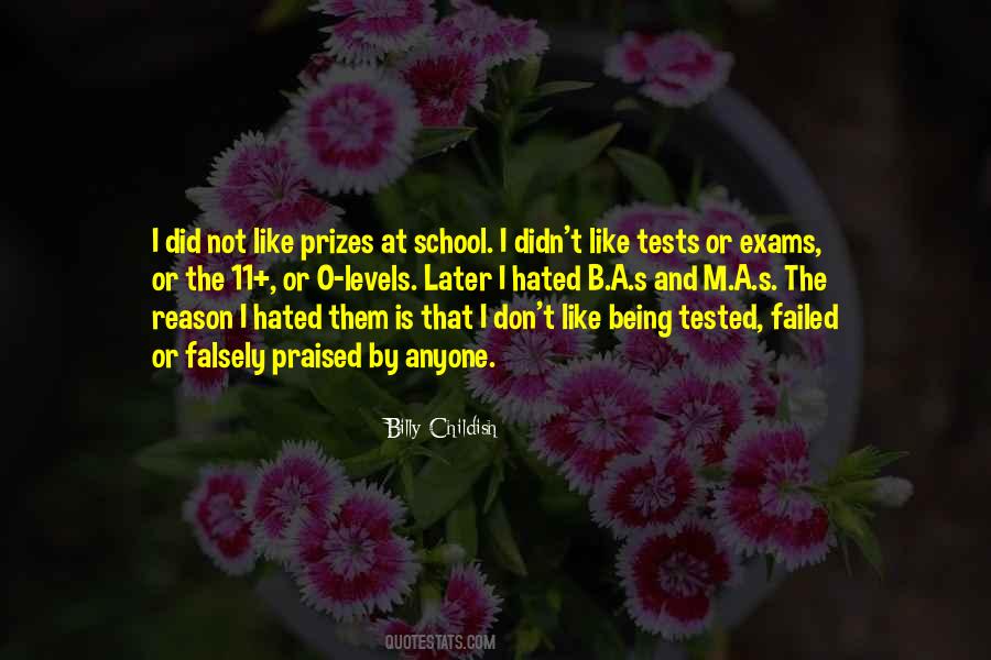 Quotes About Exams #939427