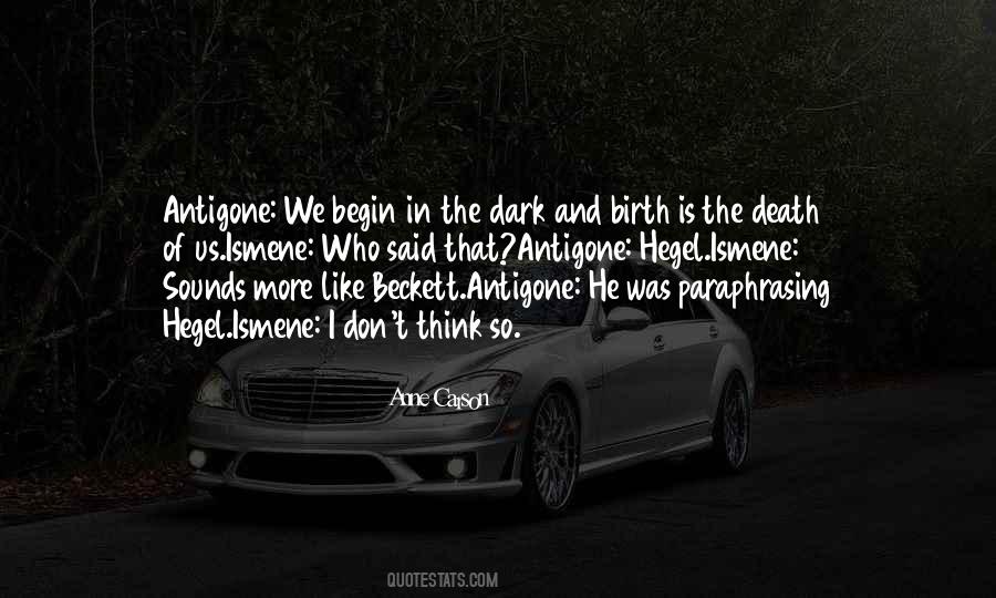 Quotes About The Dark #1794543