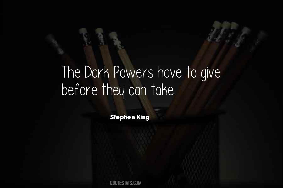 Quotes About The Dark #1827697