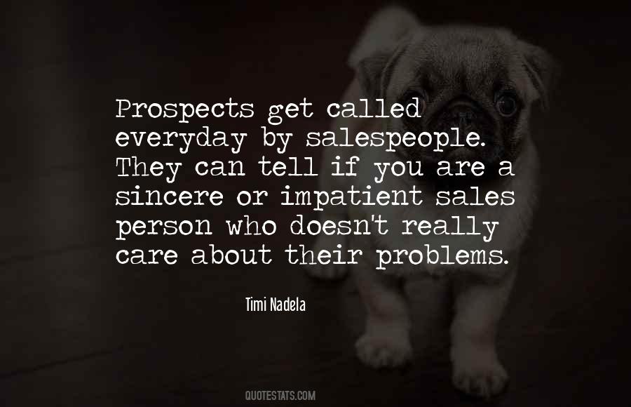 Quotes About Salespeople #852908