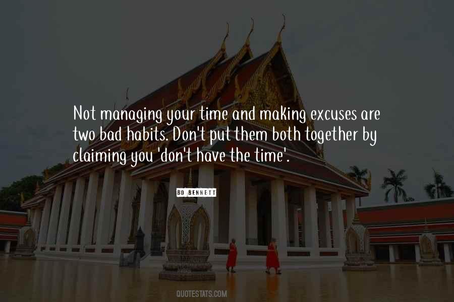 Quotes About Making Time #17344