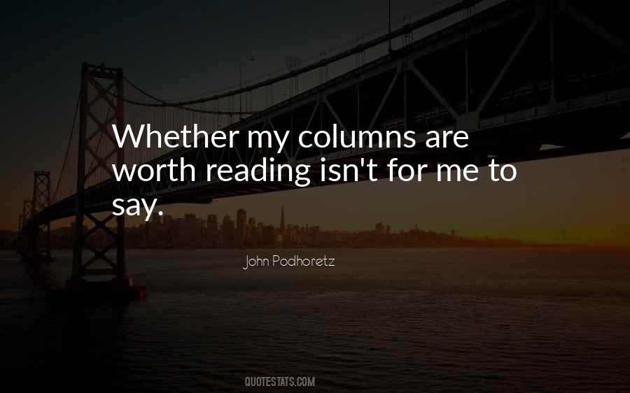 Quotes About Columns #1345107