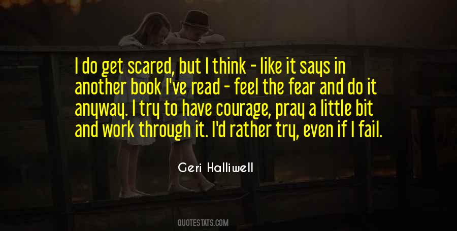 Quotes About Courage To Try #1012413
