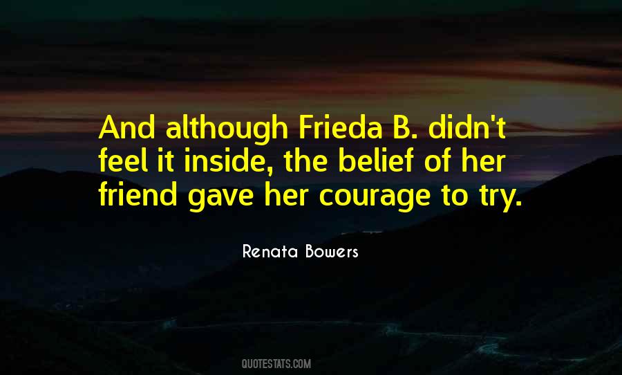 Quotes About Courage To Try #821671