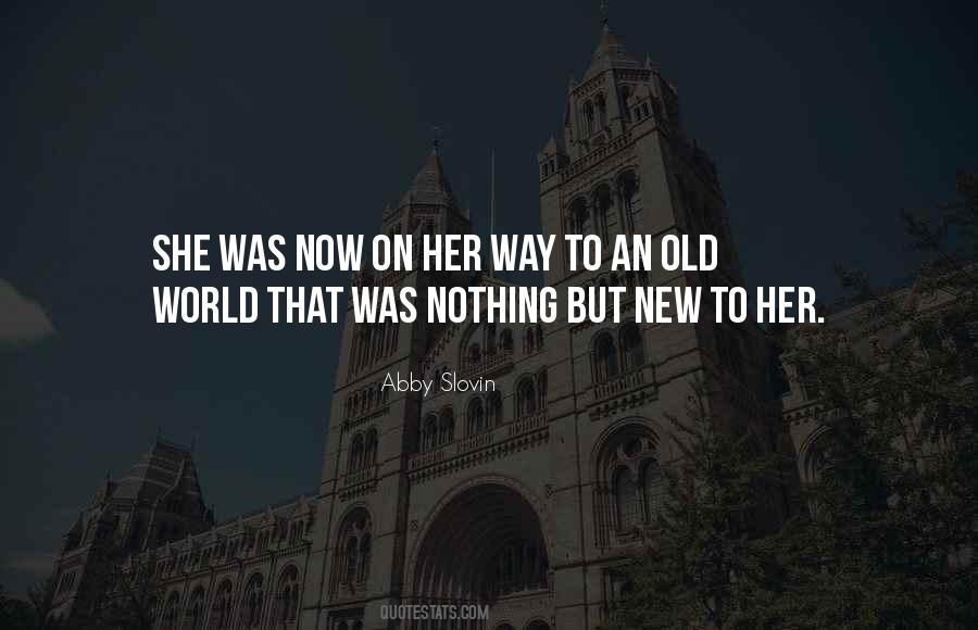 Old World Sayings #309186