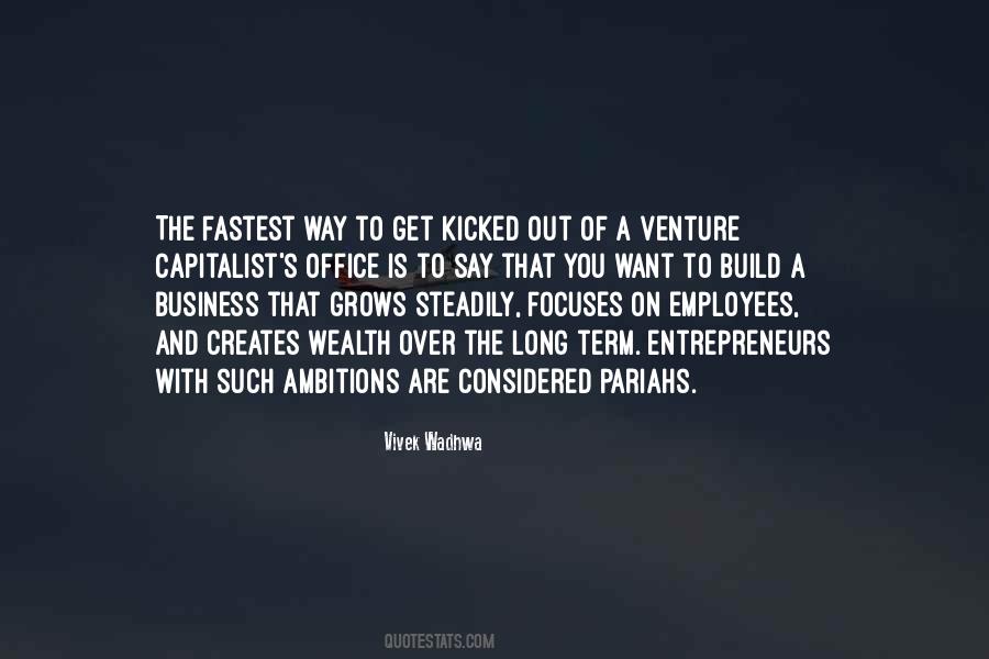 Business Venture Sayings #1800693