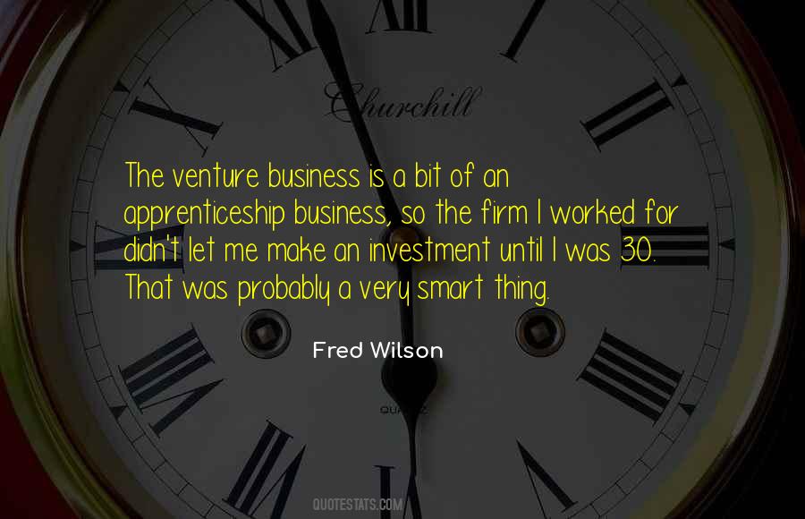 Business Venture Sayings #1832580