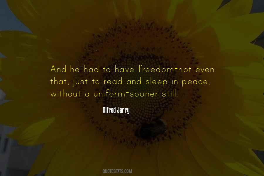 Quotes About Sleep And Peace #1036197