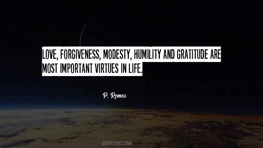 Virtues In Life Sayings #1175446